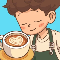 أيقونة مقهى حلوى السعادة